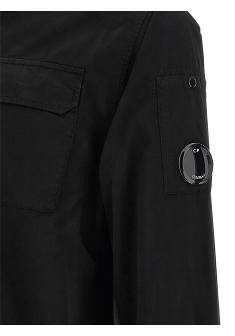 overshirt zipped lens uomo nere C.P. COMPANY | RCCMOS705A-110143G999